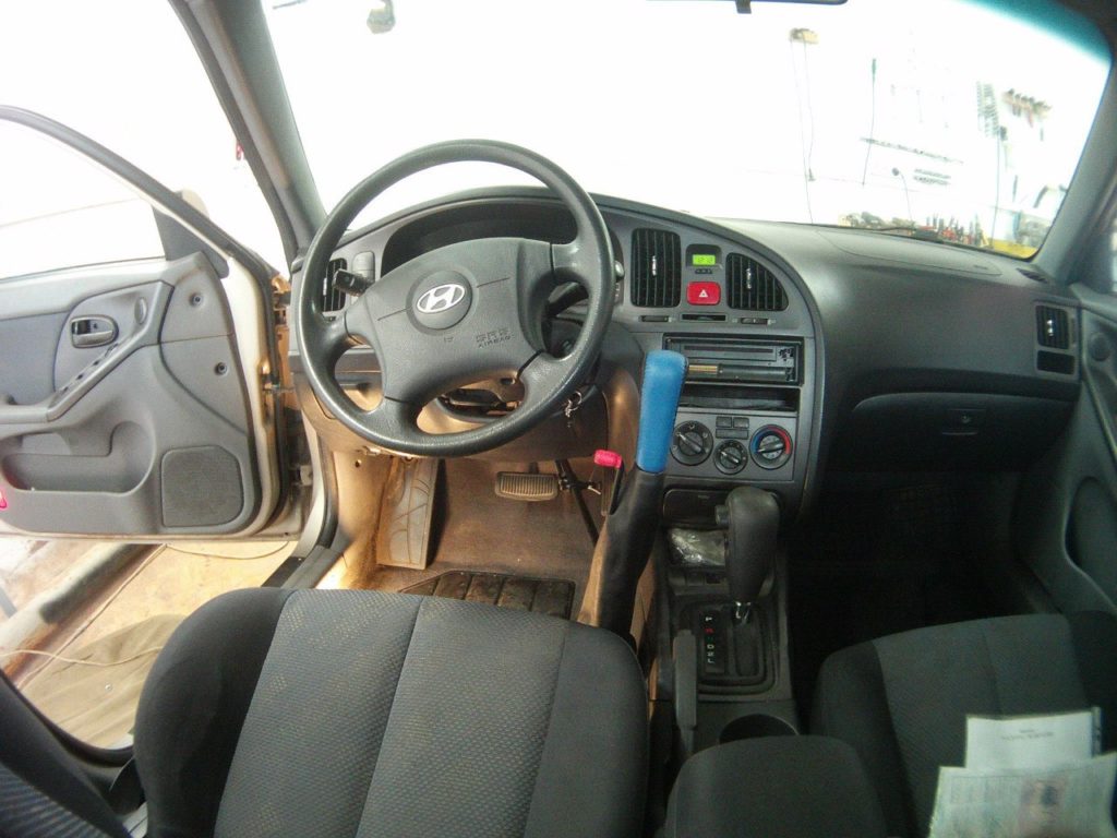 Hyundai Elantra руу с фиксатором тормоза